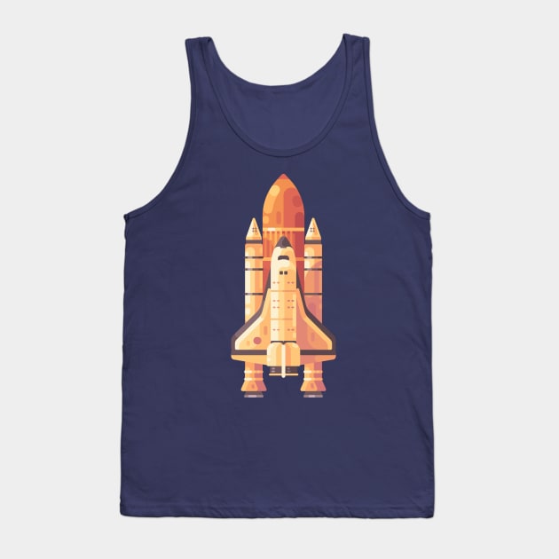 Space Shuttle Tank Top by IvanDubovik